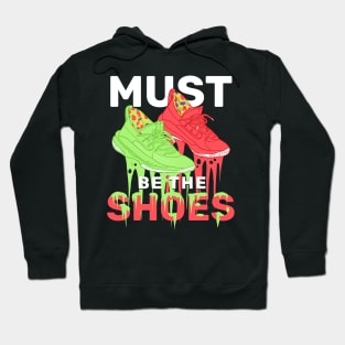 Must Be The Shoes Colorful Luminous Love Basketball Sneakers Gift Hoodie